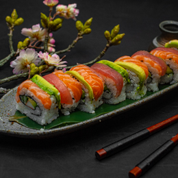 Rainbow roll